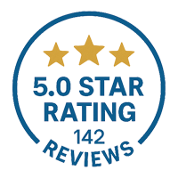 5-star rating badge
